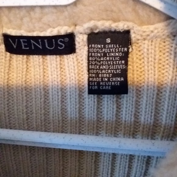 Venus sweater jacket small - Picture 2 of 3